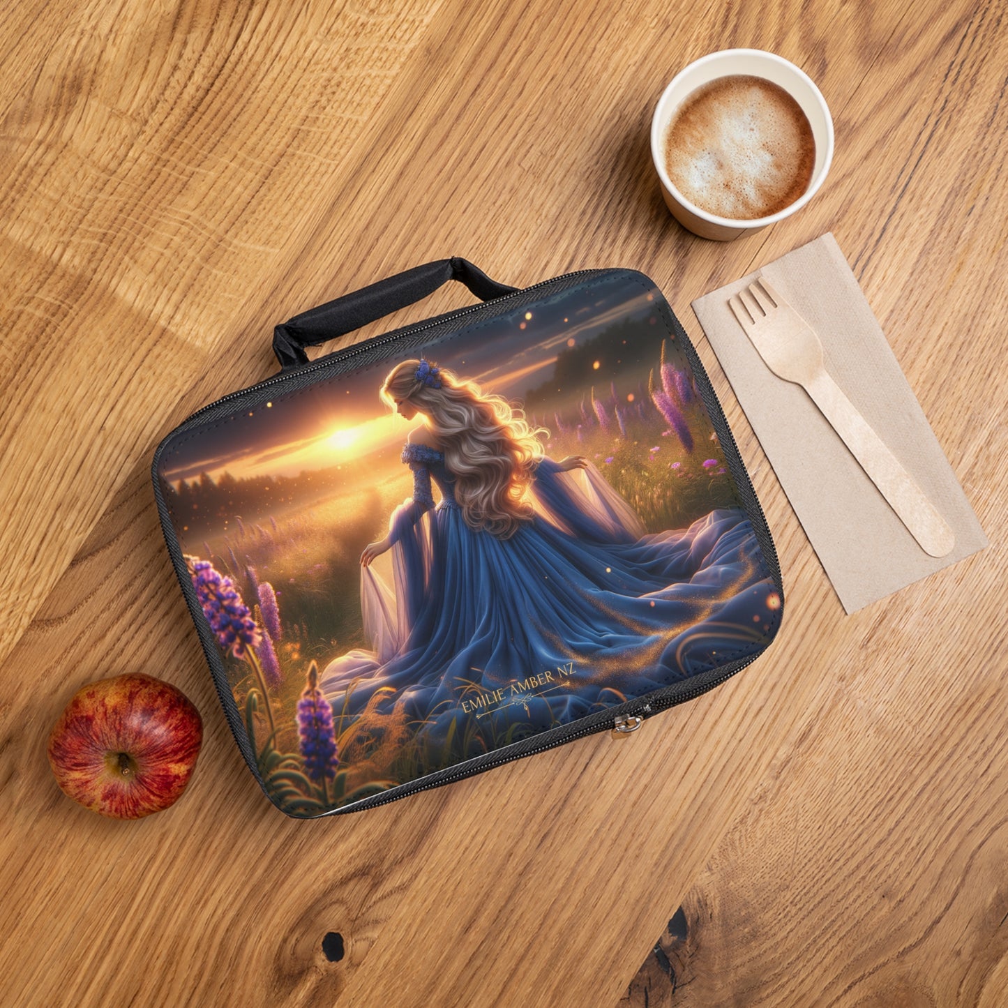 Once Upon A Fantasy - Blue Beauty Lunch Bag
