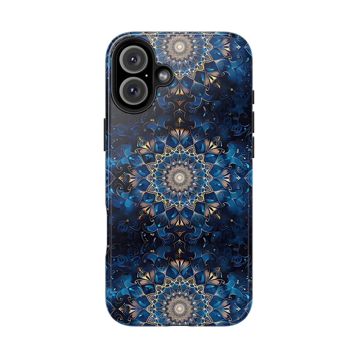 Navy Mandala Phone Case