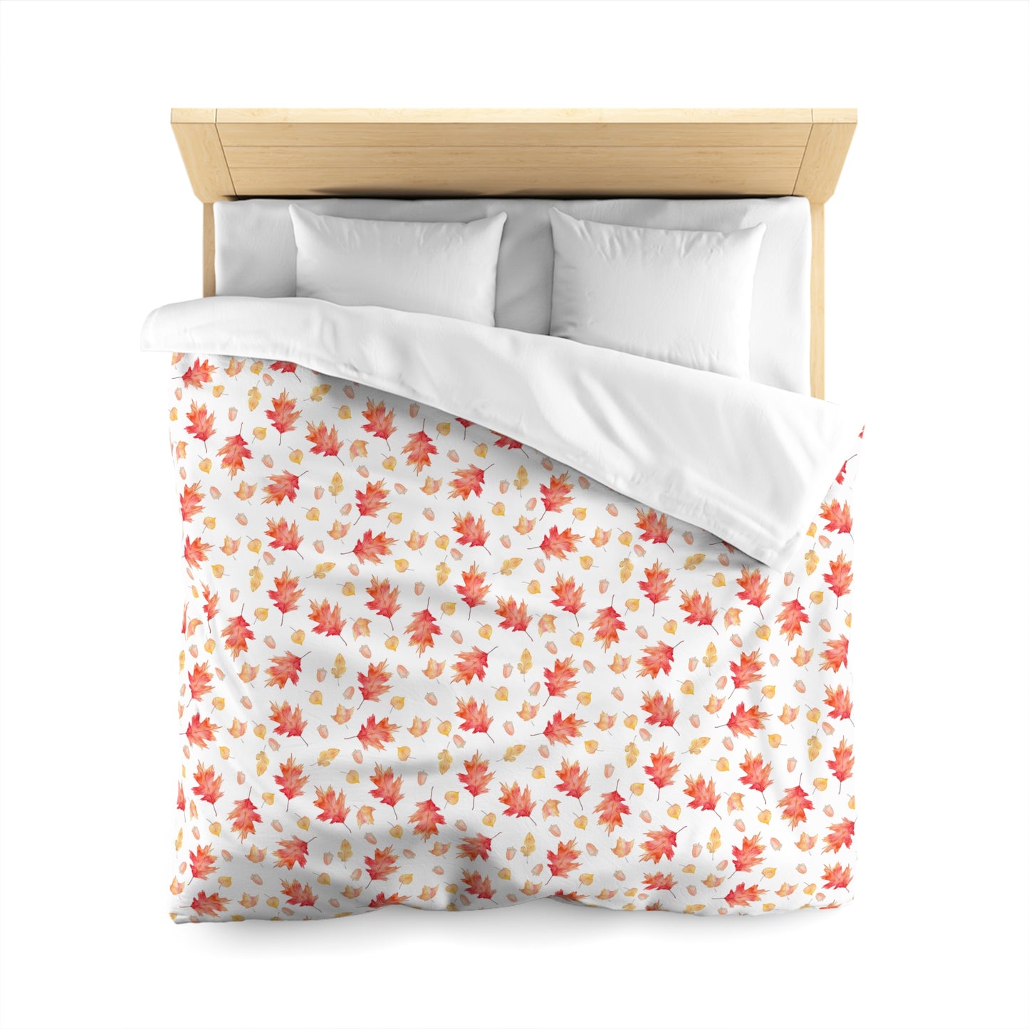 Autumn Leaves & Acorn Duvet Cover