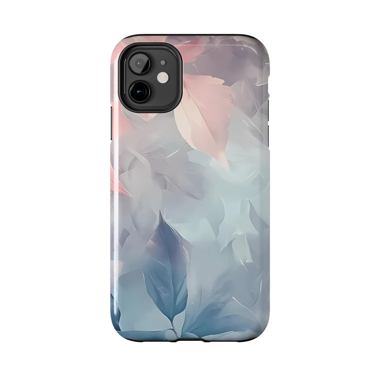 Pink Leaf Phone Case