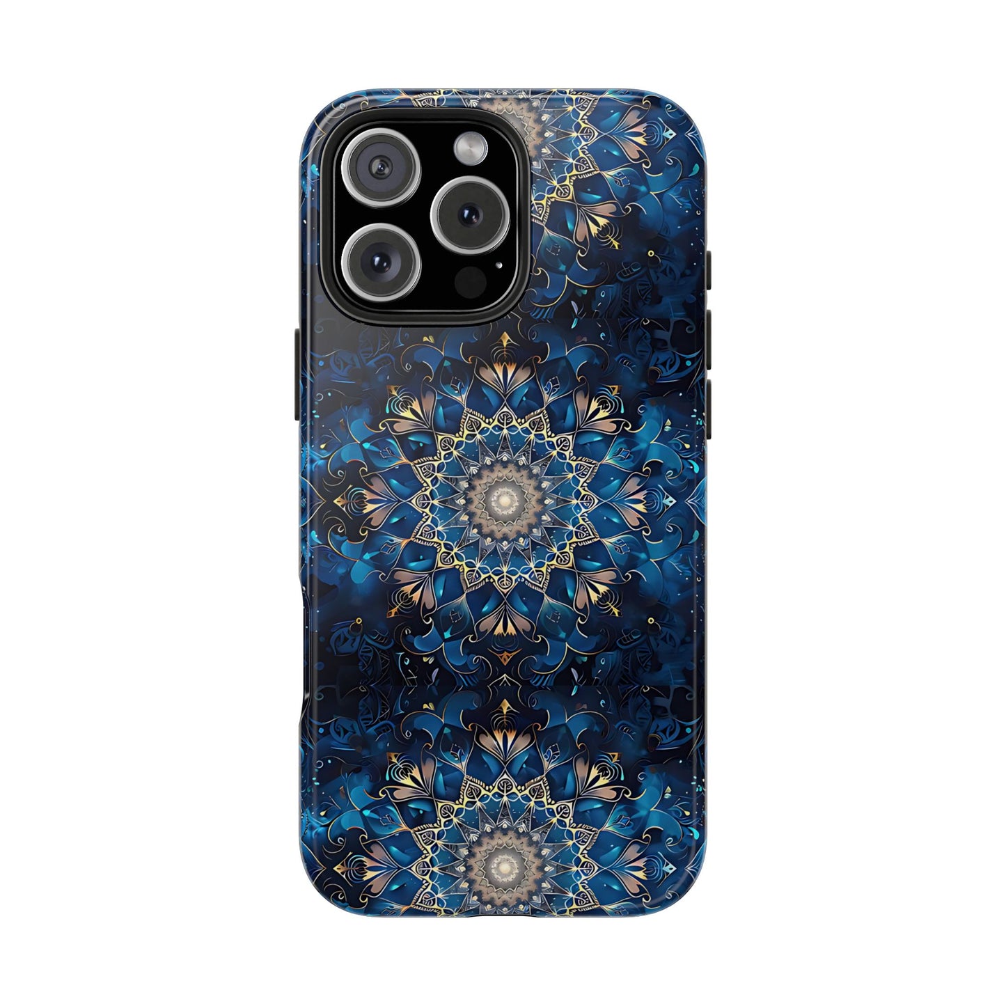 Navy Mandala Phone Case