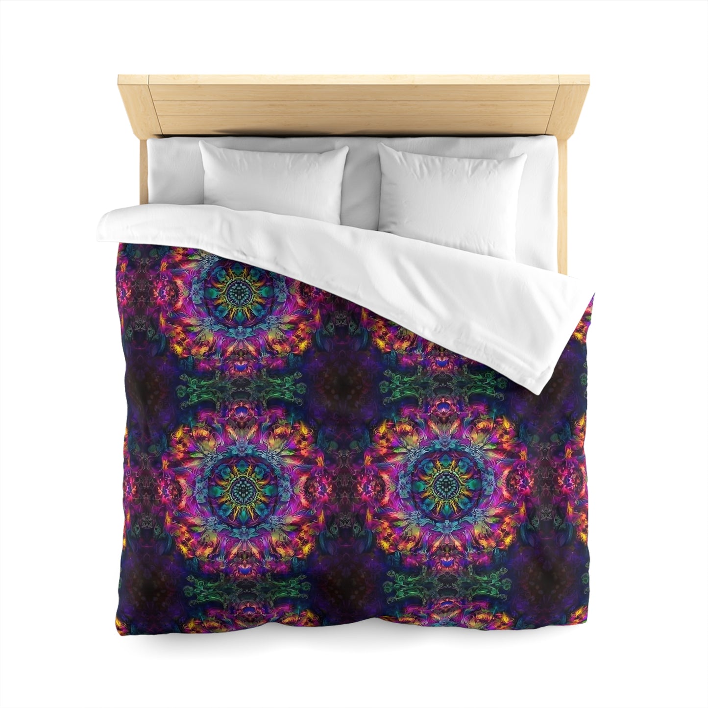 Psychedelic Kaleidoscope Duvet Cover