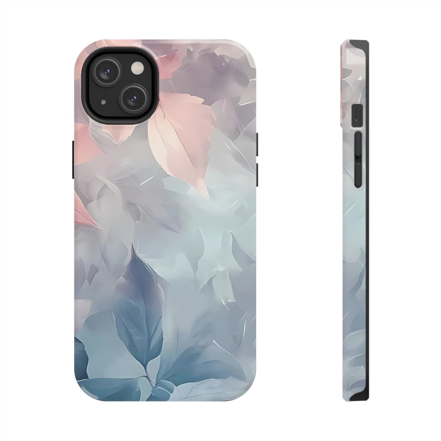 Pink Leaf Phone Case