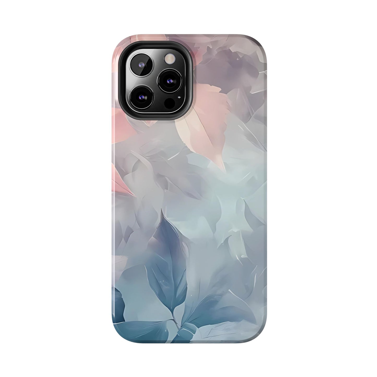 Pink Leaf Phone Case