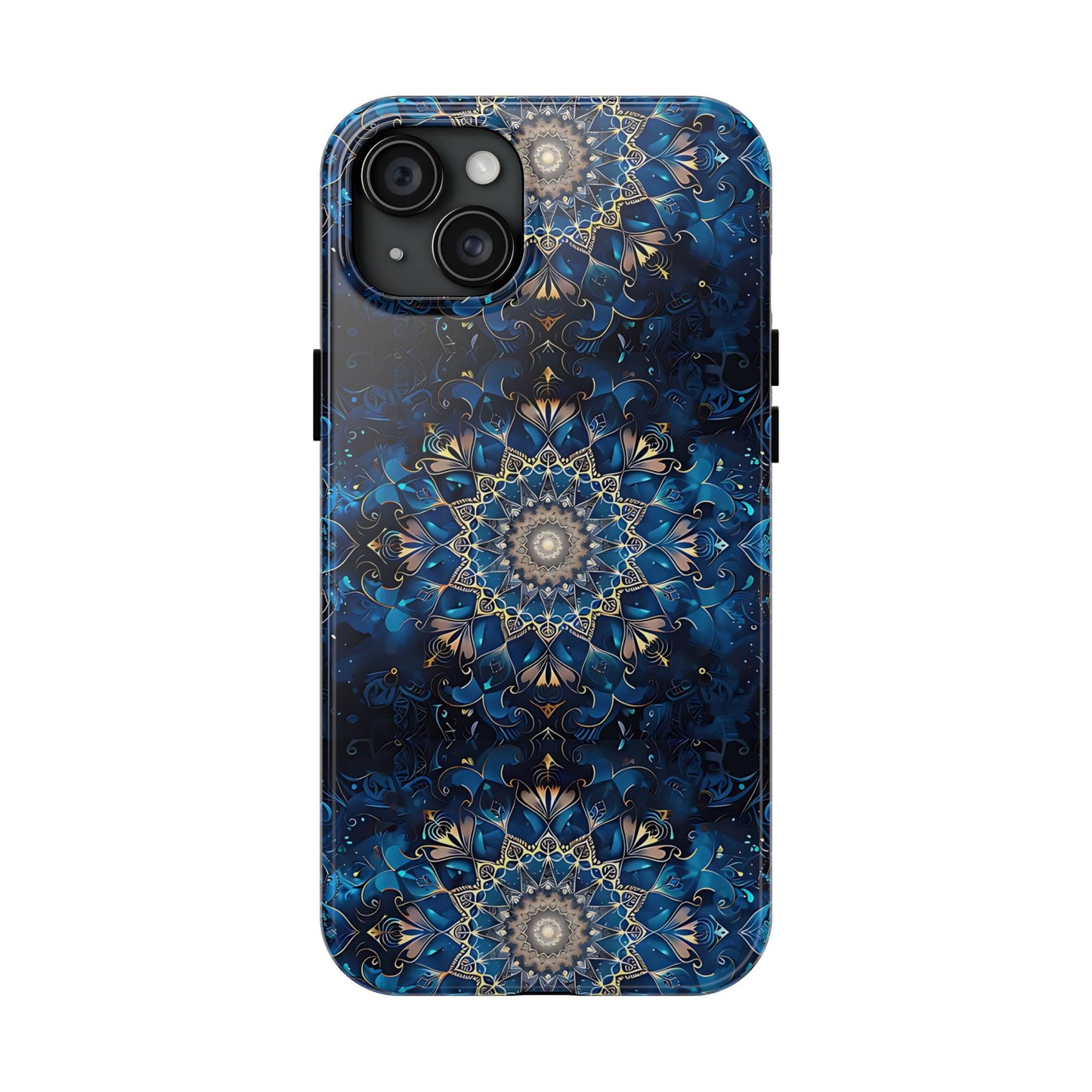 Navy Mandala Phone Case