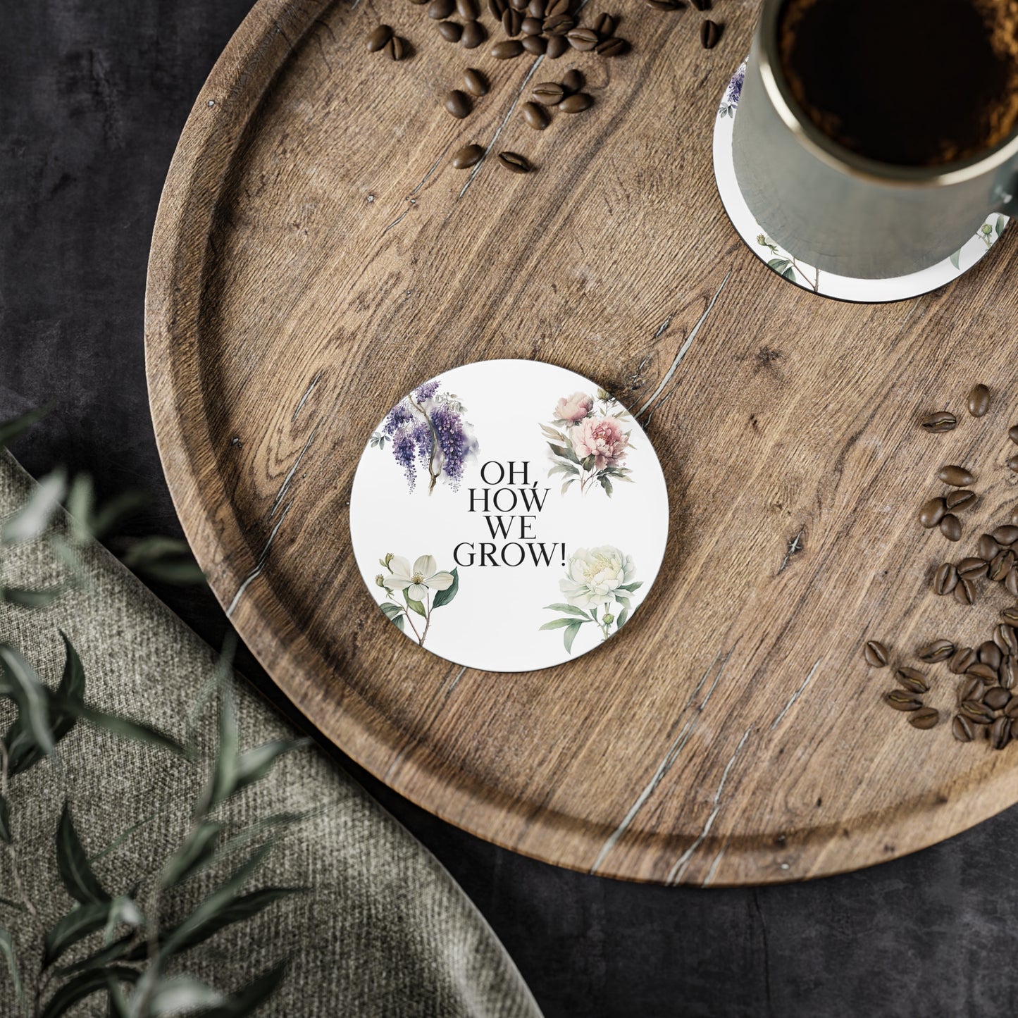 Oh, How We Grow Coasters