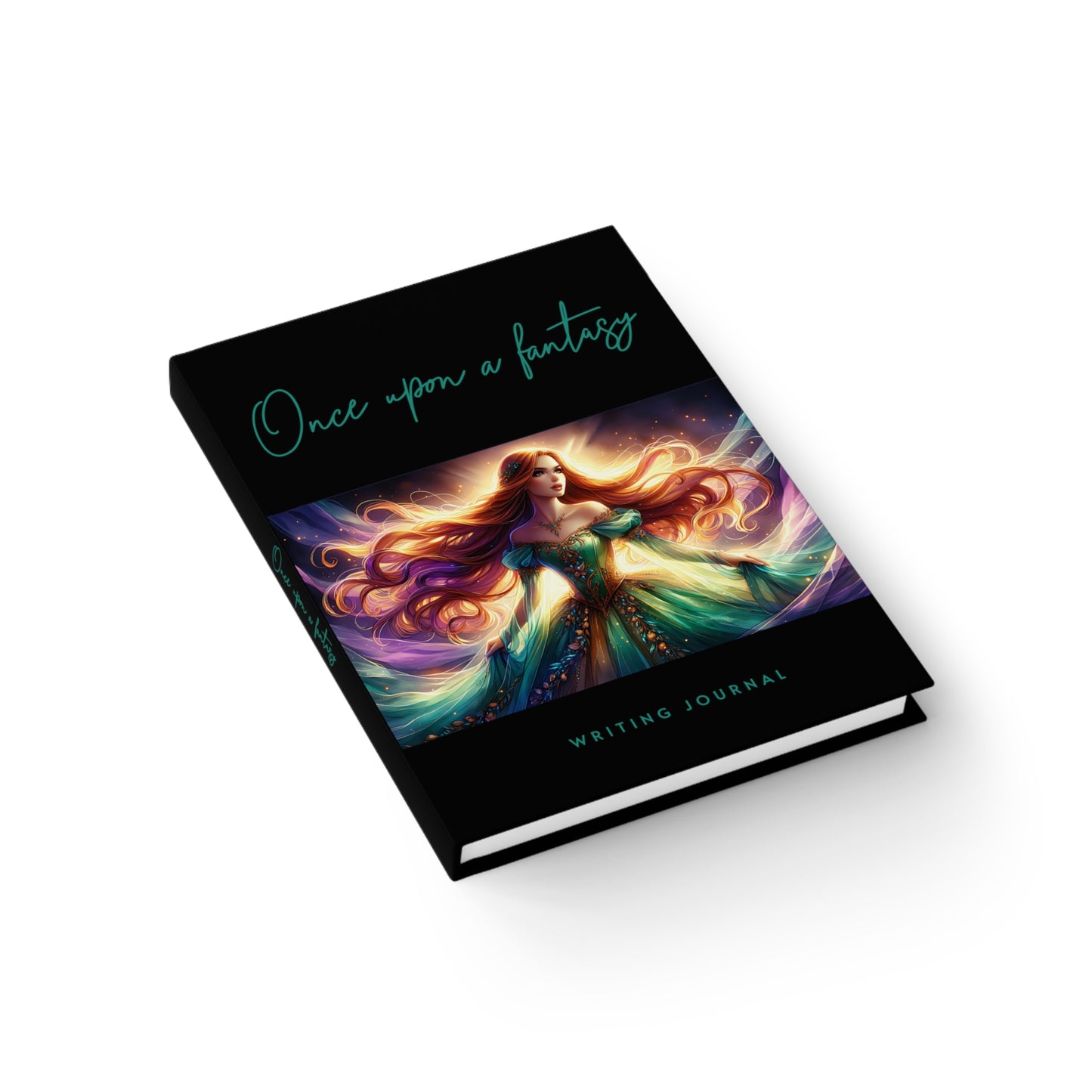 Once Upon A Fantasy - Ginger Goddess Writing Journal - Ruled Line