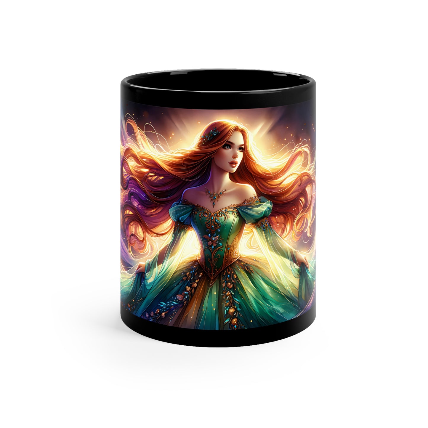 Once Upon A Fantasy - Ginger Goddess Coffee Mug, 11oz