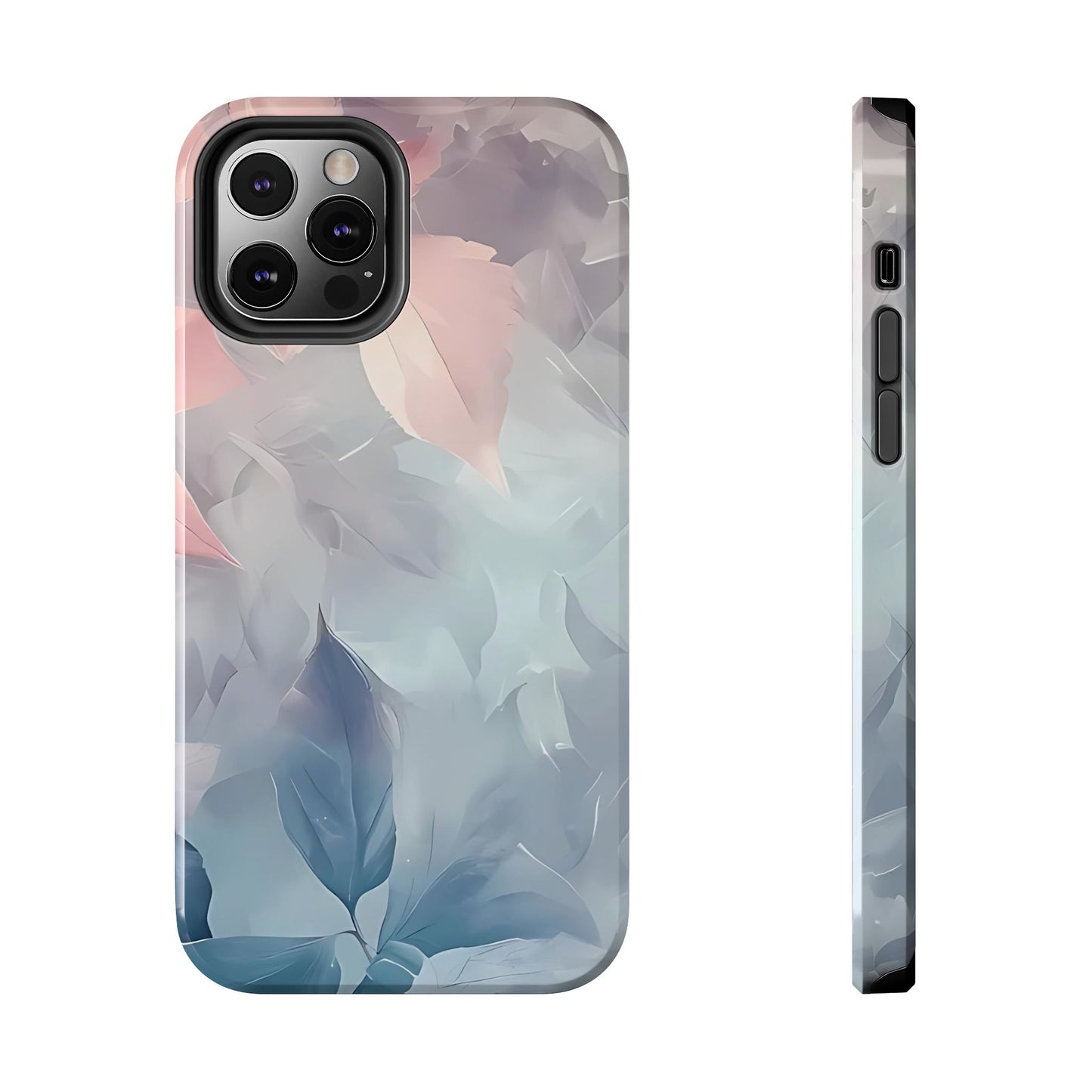 Pink Leaf Phone Case