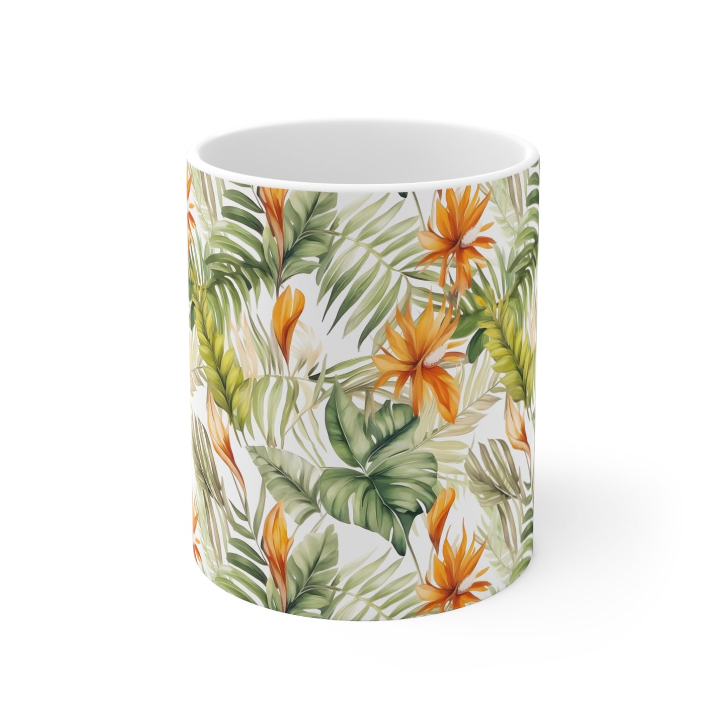 Tropical Adventure Ceramic Mug, 11oz