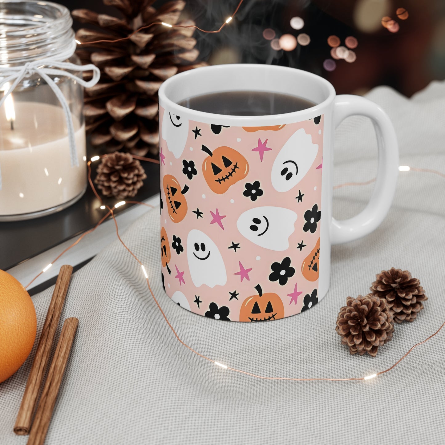 Cute Halloween #2 Ceramic Mug, 11oz