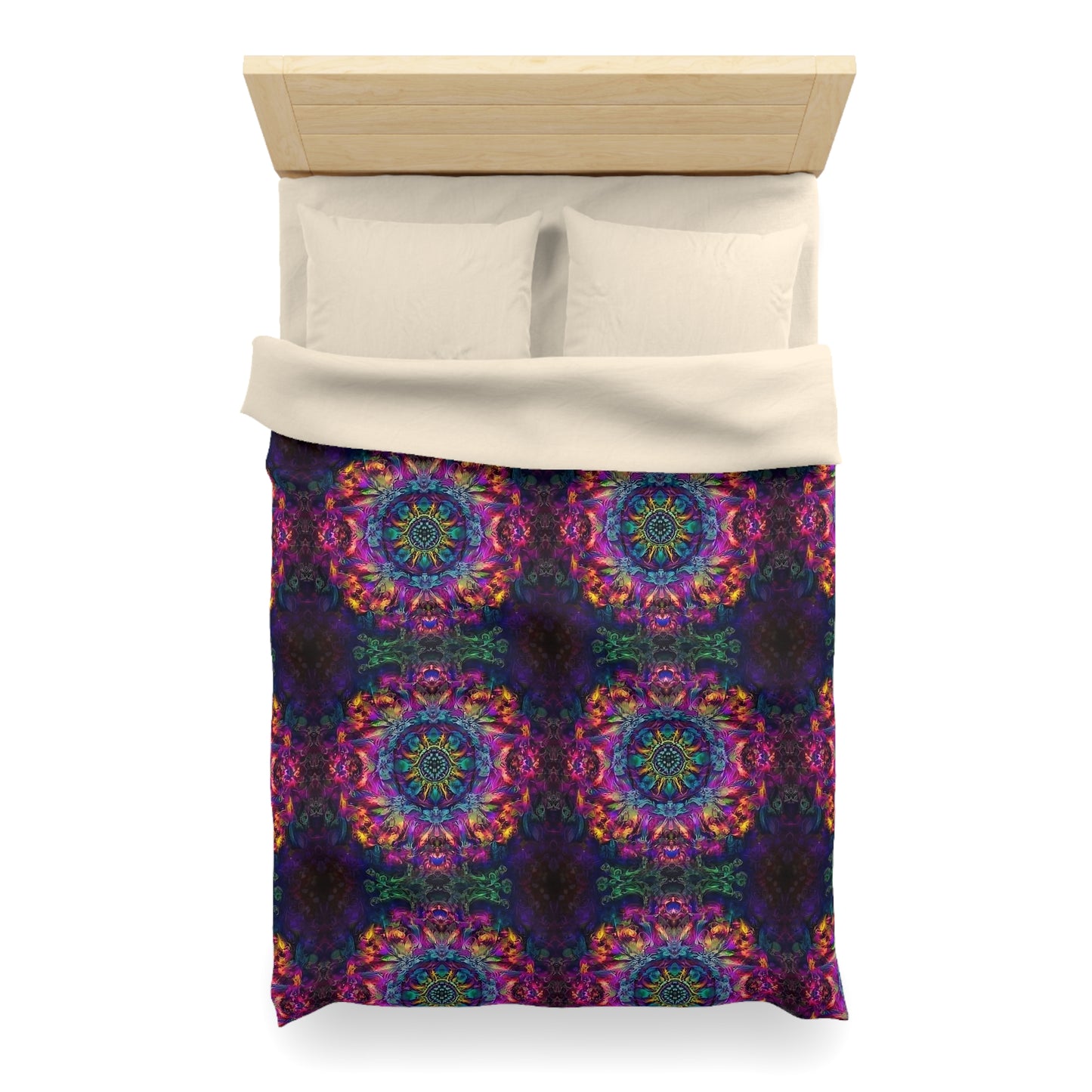 Psychedelic Kaleidoscope Duvet Cover