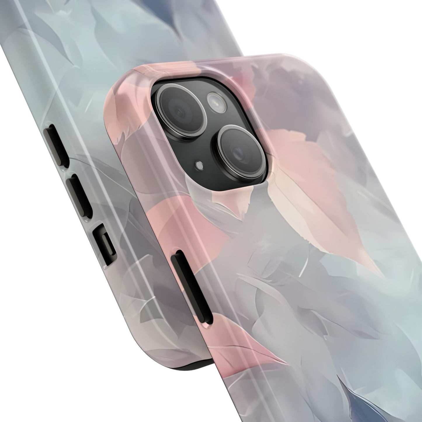 Pink Leaf Phone Case