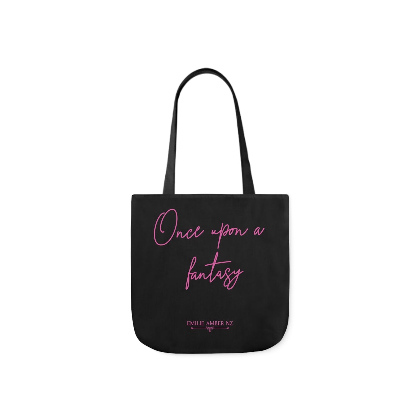 Once Upon A Fantasy Canvas Tote Bag - White