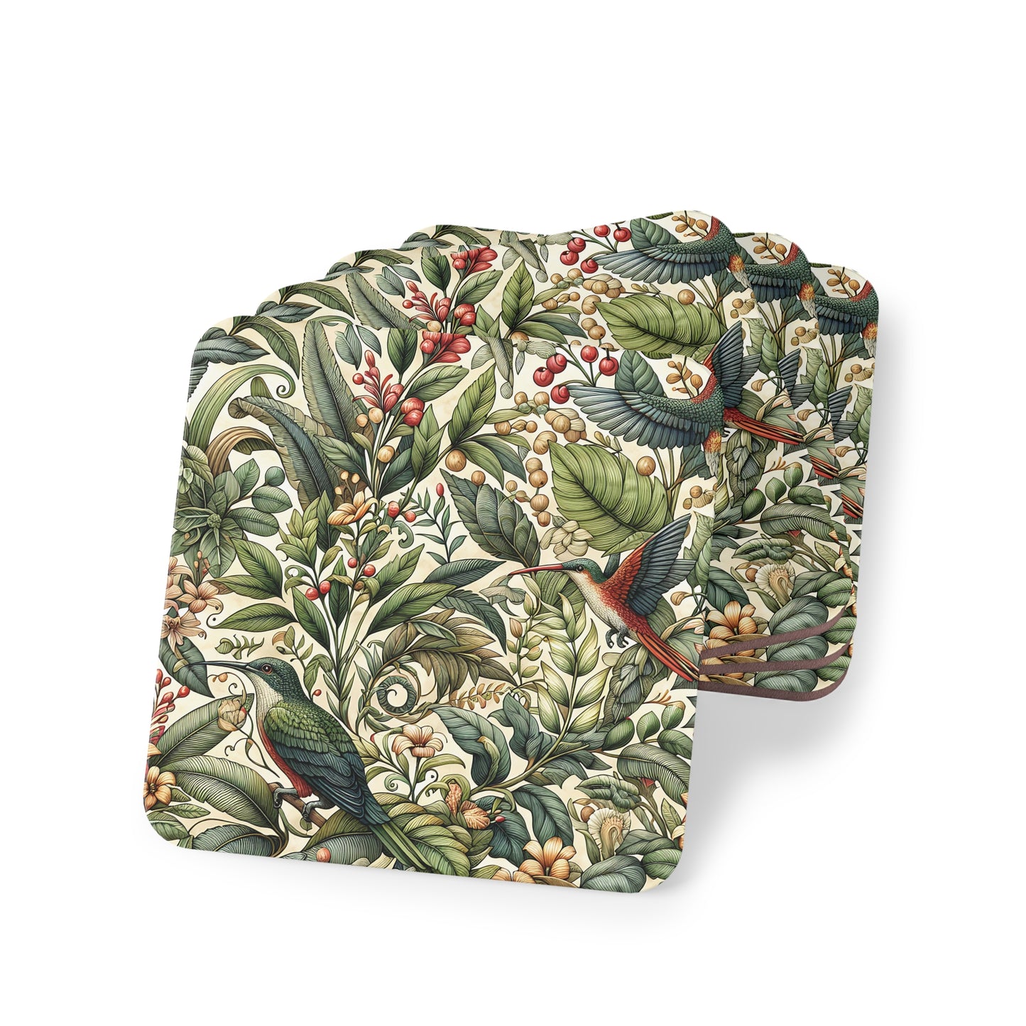 Lively Greenery Coasters