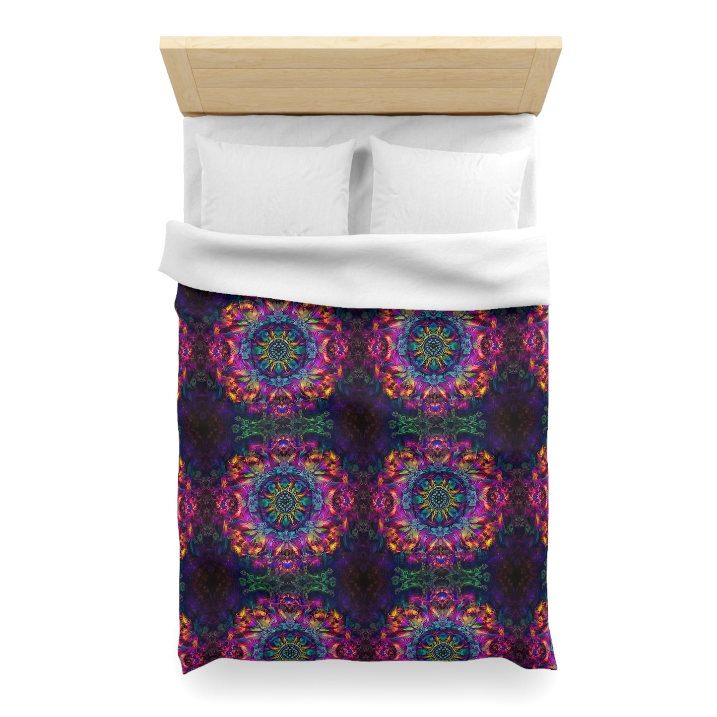 Psychedelic Kaleidoscope Duvet Cover