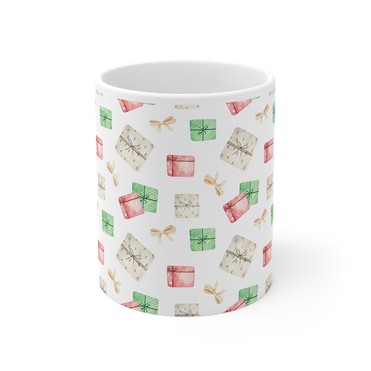 Christmas Present Ceramic Mug, 11oz