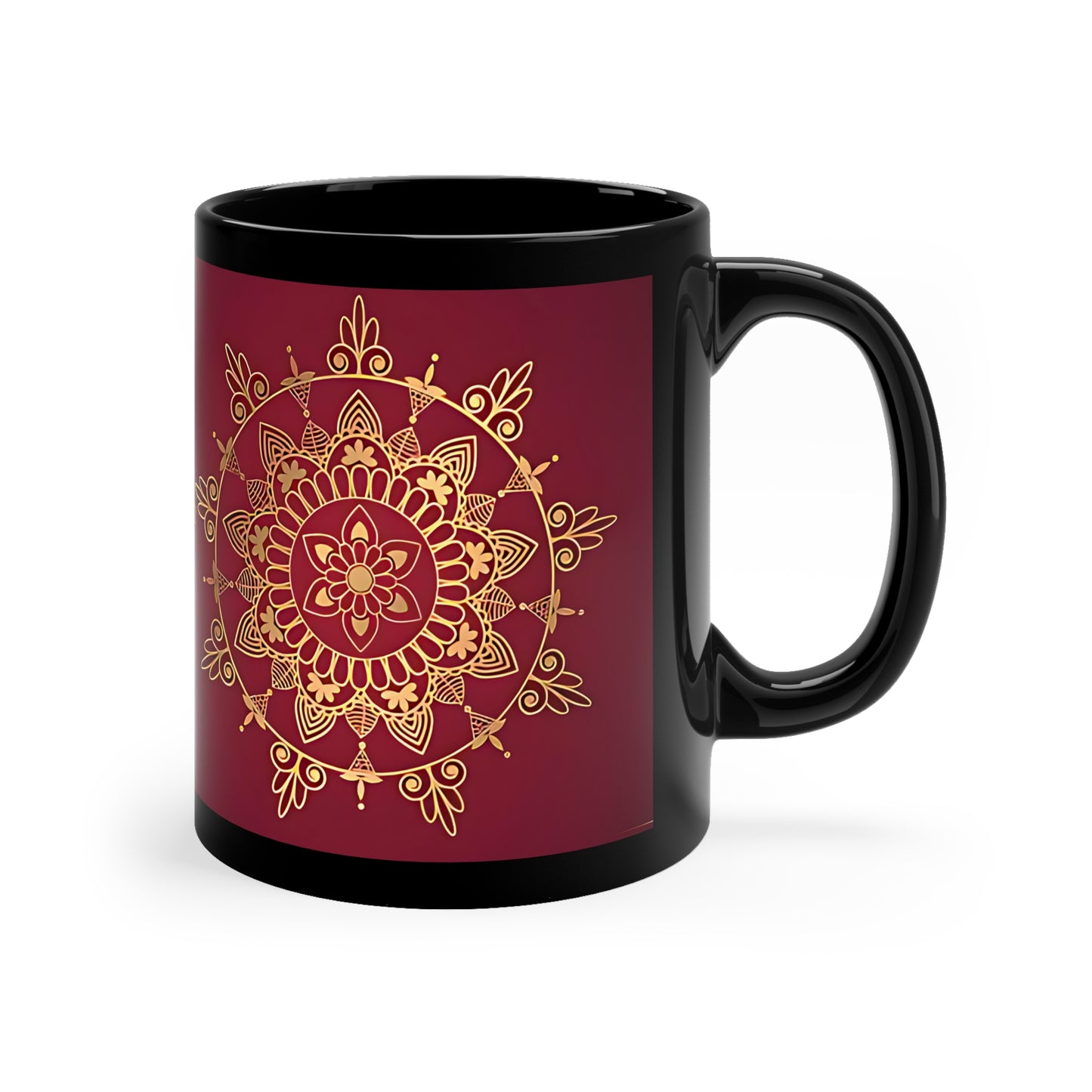 Royal Mandala Coffee Mug, 11oz