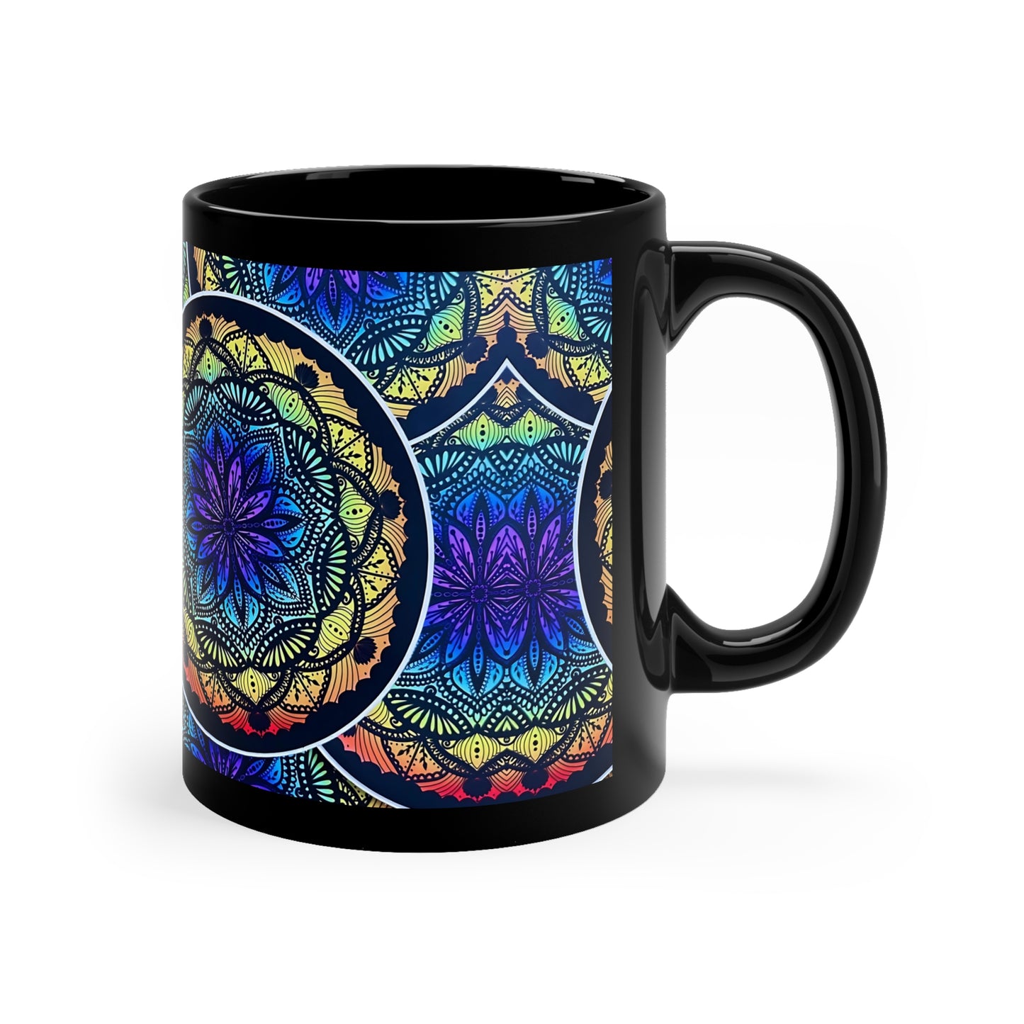 Monarch Mandala Coffee Mug, 11oz