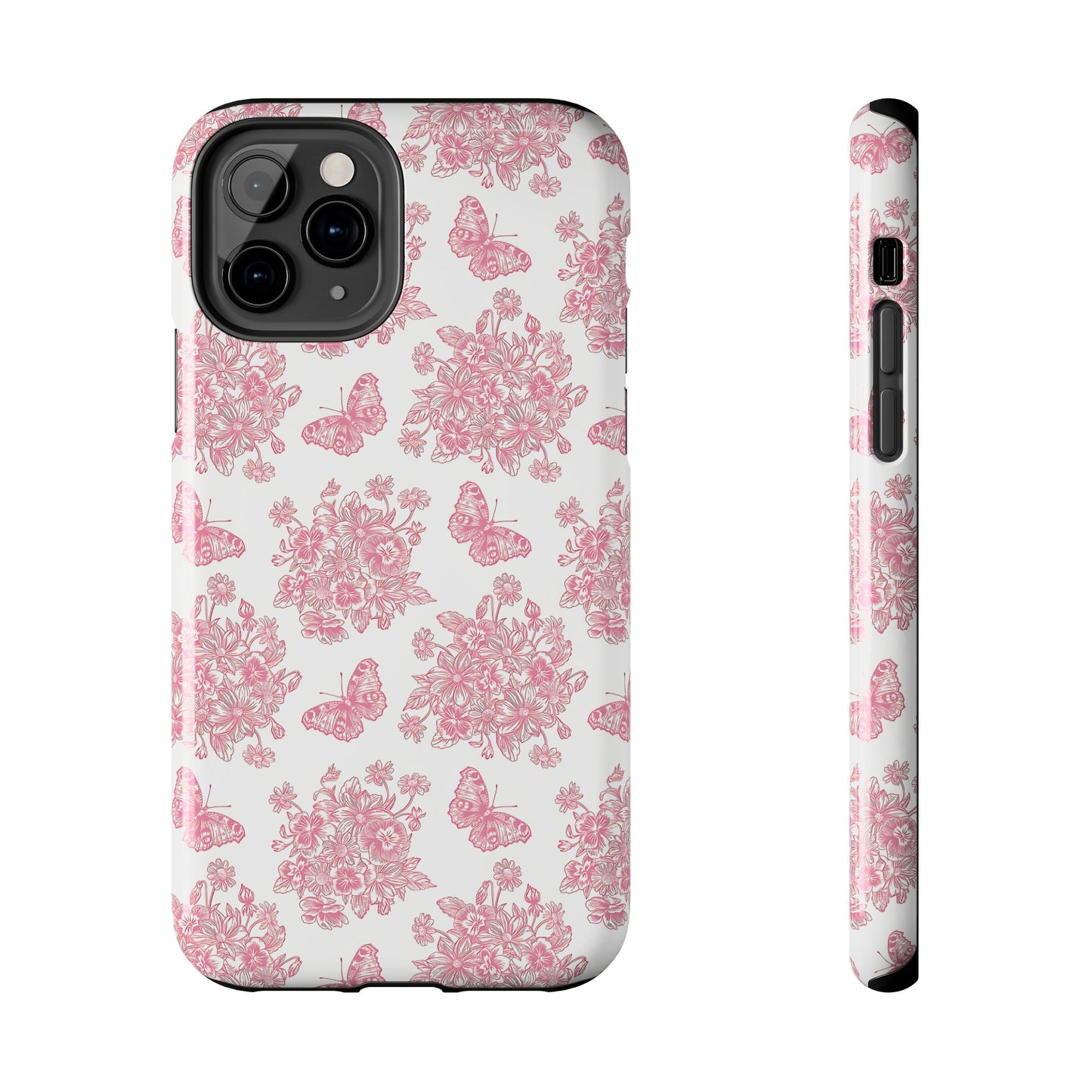 Antique Pink Butterfly Phone Case