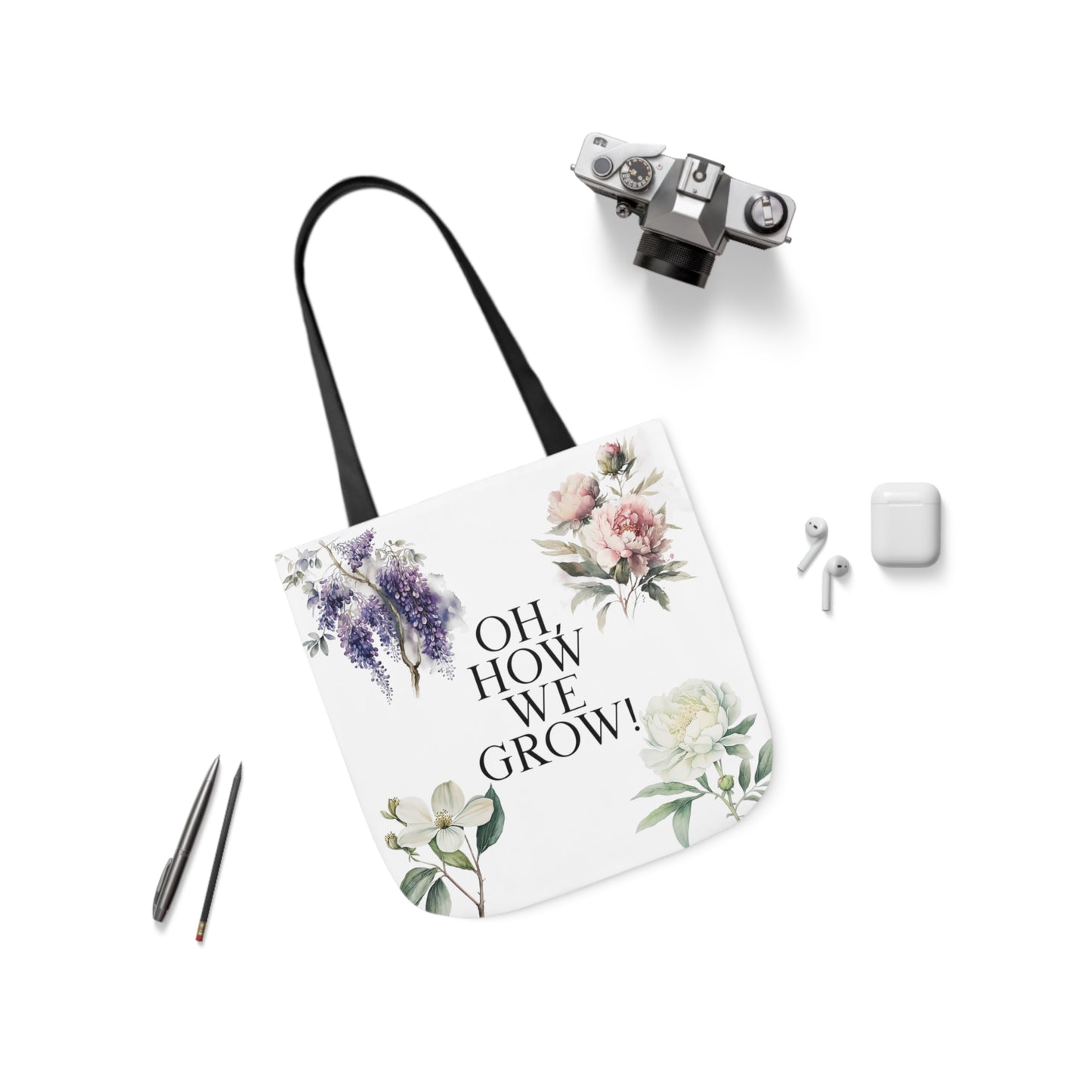 Oh, How We Grow Canvas Tote Bag