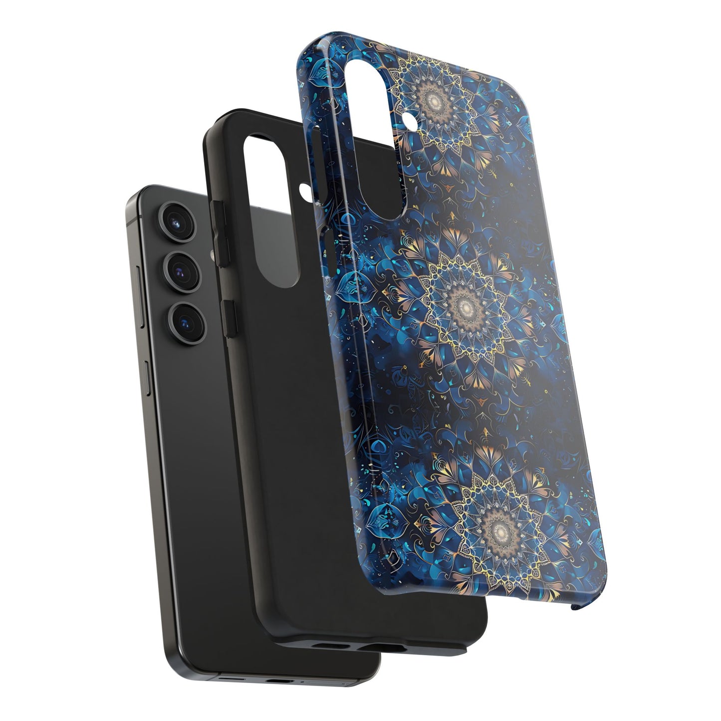 Navy Mandala Phone Case