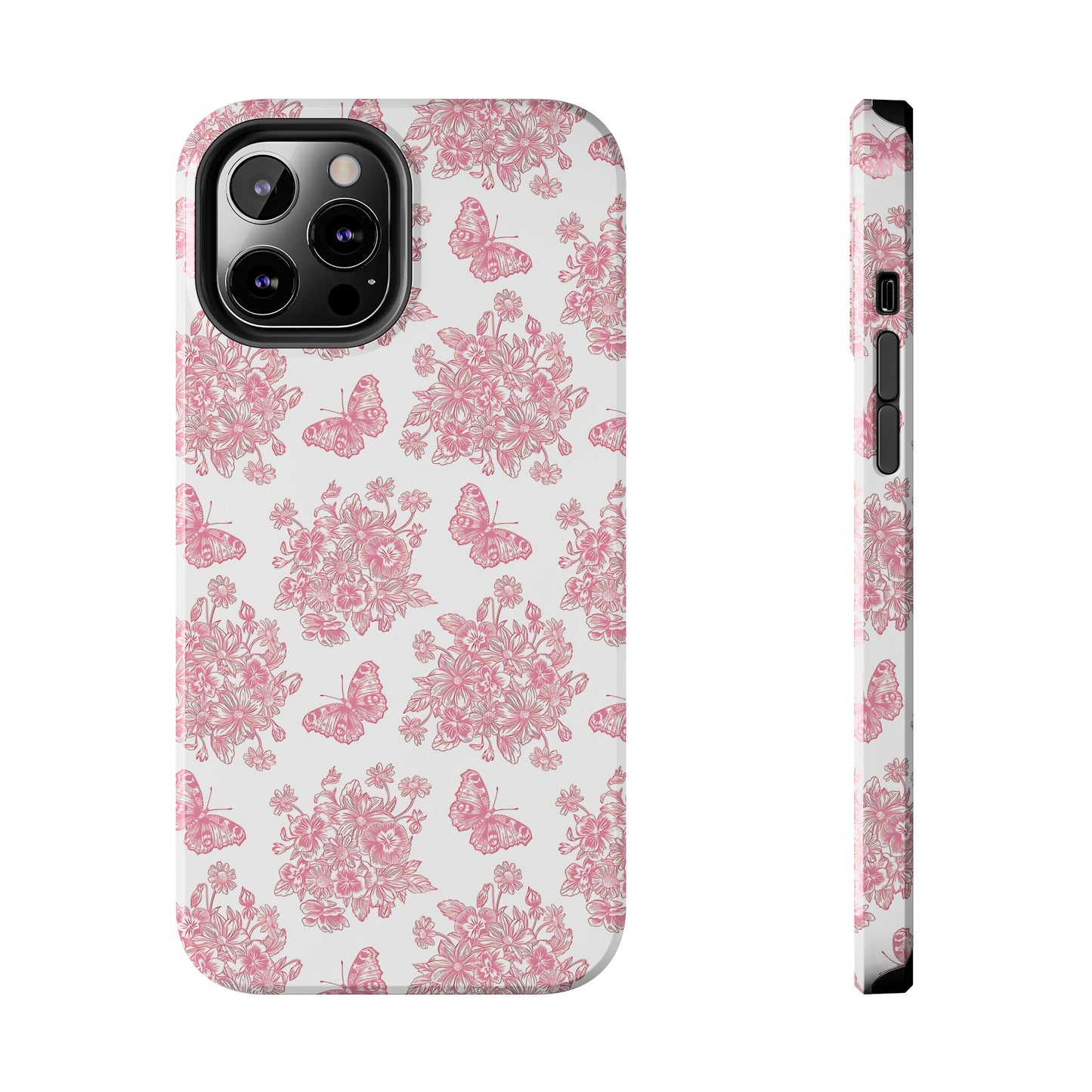 Antique Pink Butterfly Phone Case