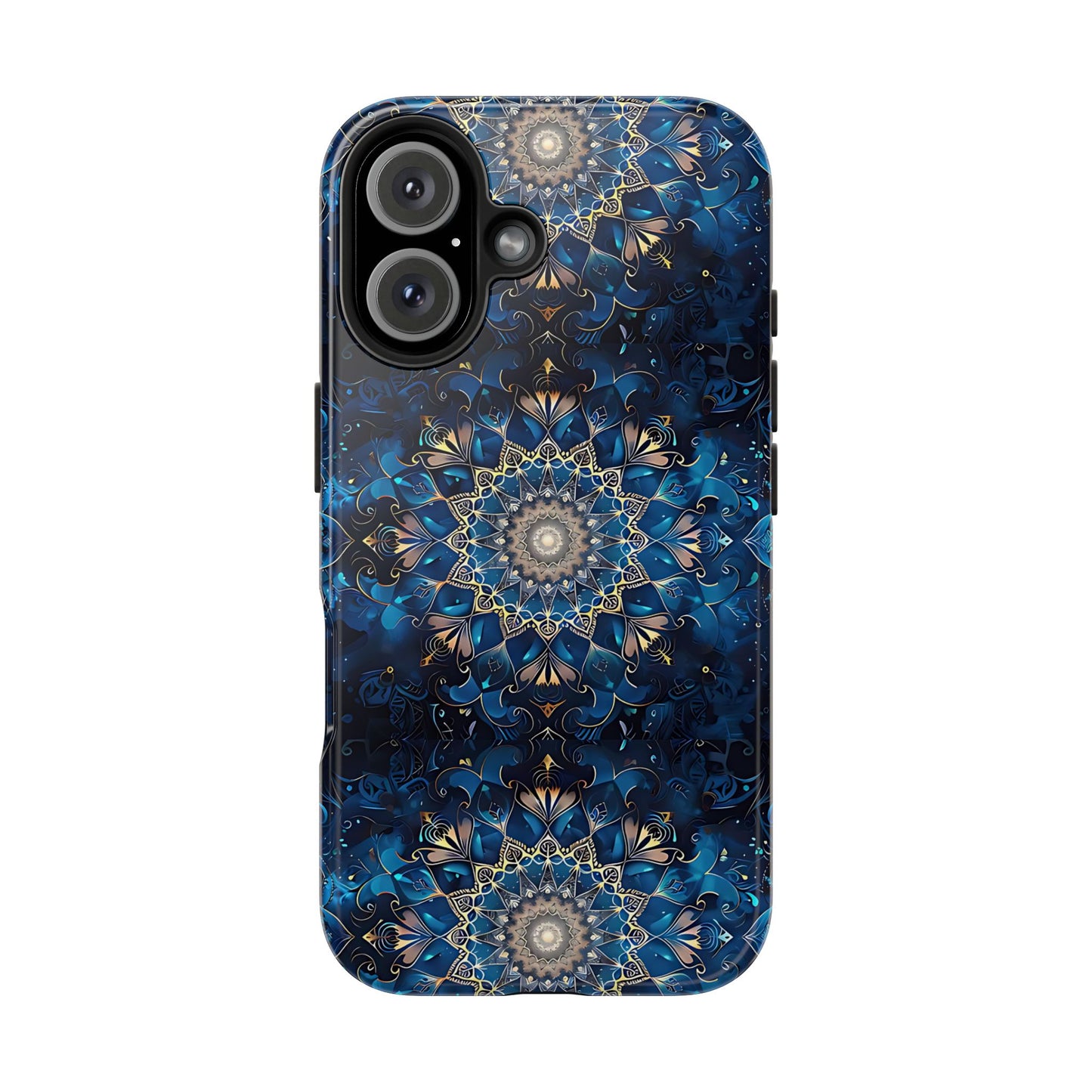 Navy Mandala Phone Case