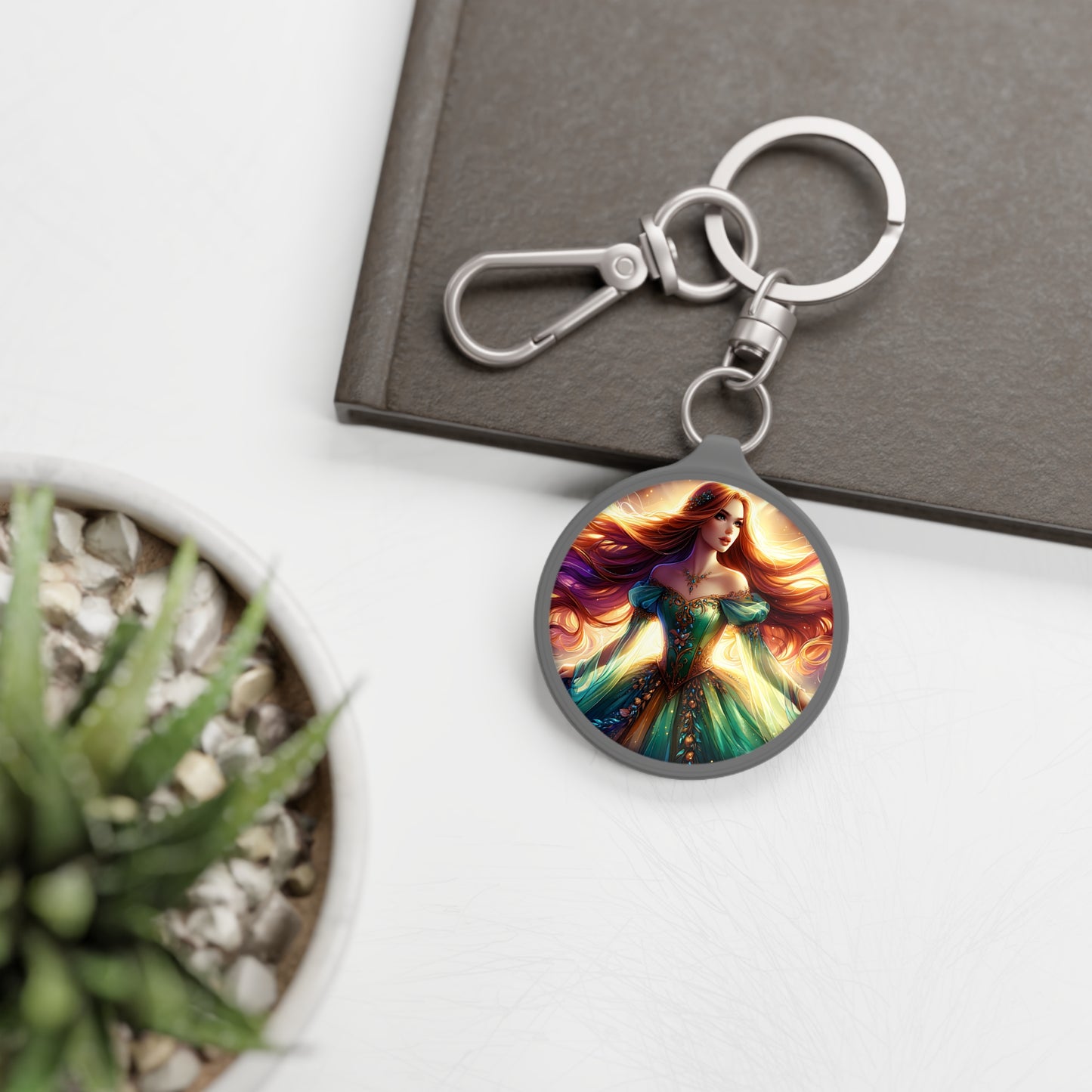 Once Upon A Fantasy - Ginger Goddess Keyring Tag