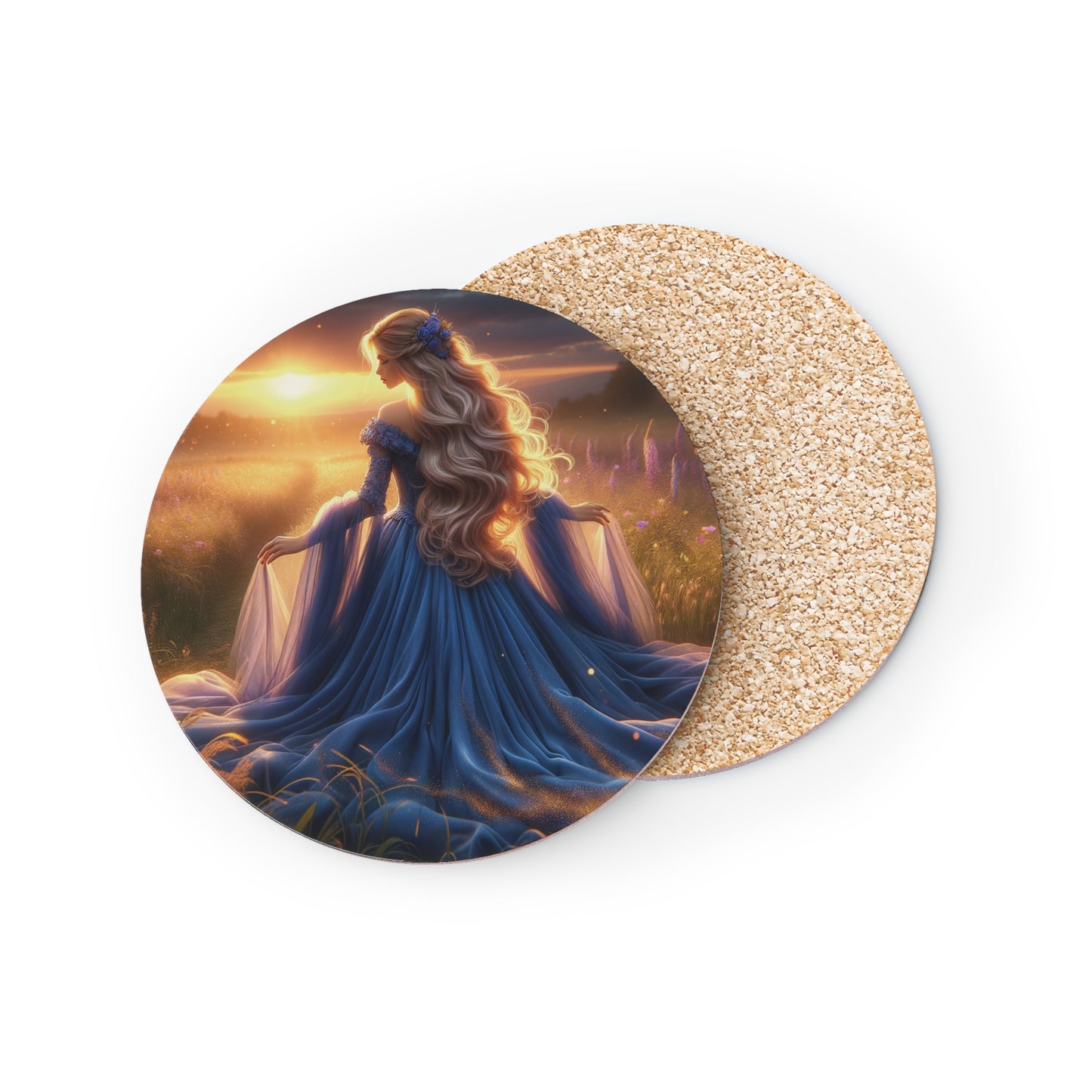 Once Upon A Fantasy - Blue Beauty Coasters