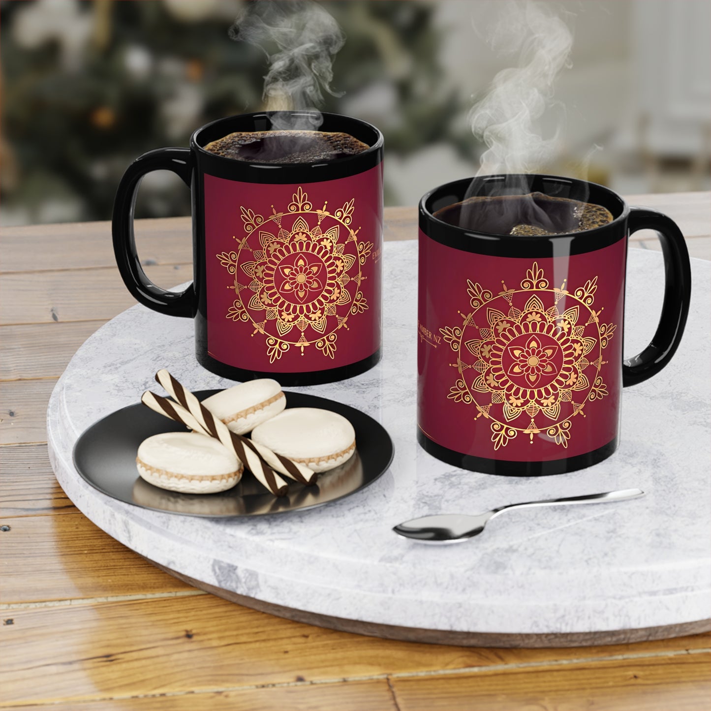 Royal Mandala Coffee Mug, 11oz