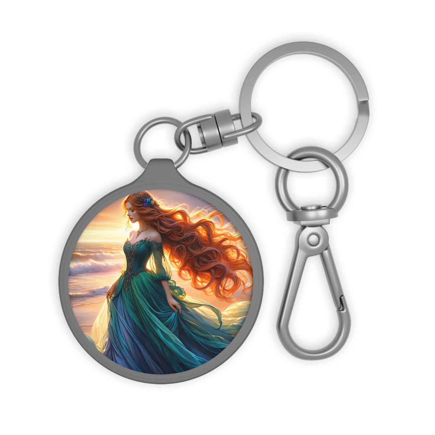 Once Upon A Fantasy - On The Shore Keyring Tag