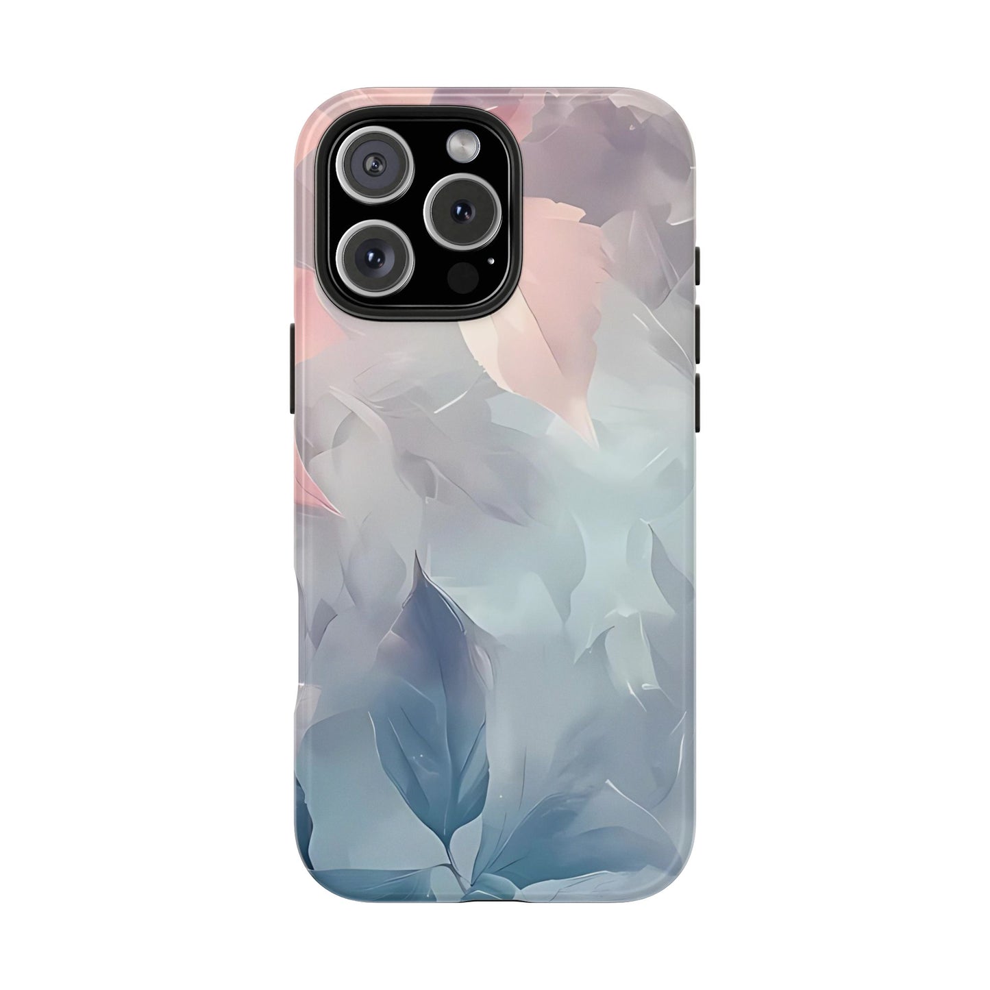 Pink Leaf Phone Case