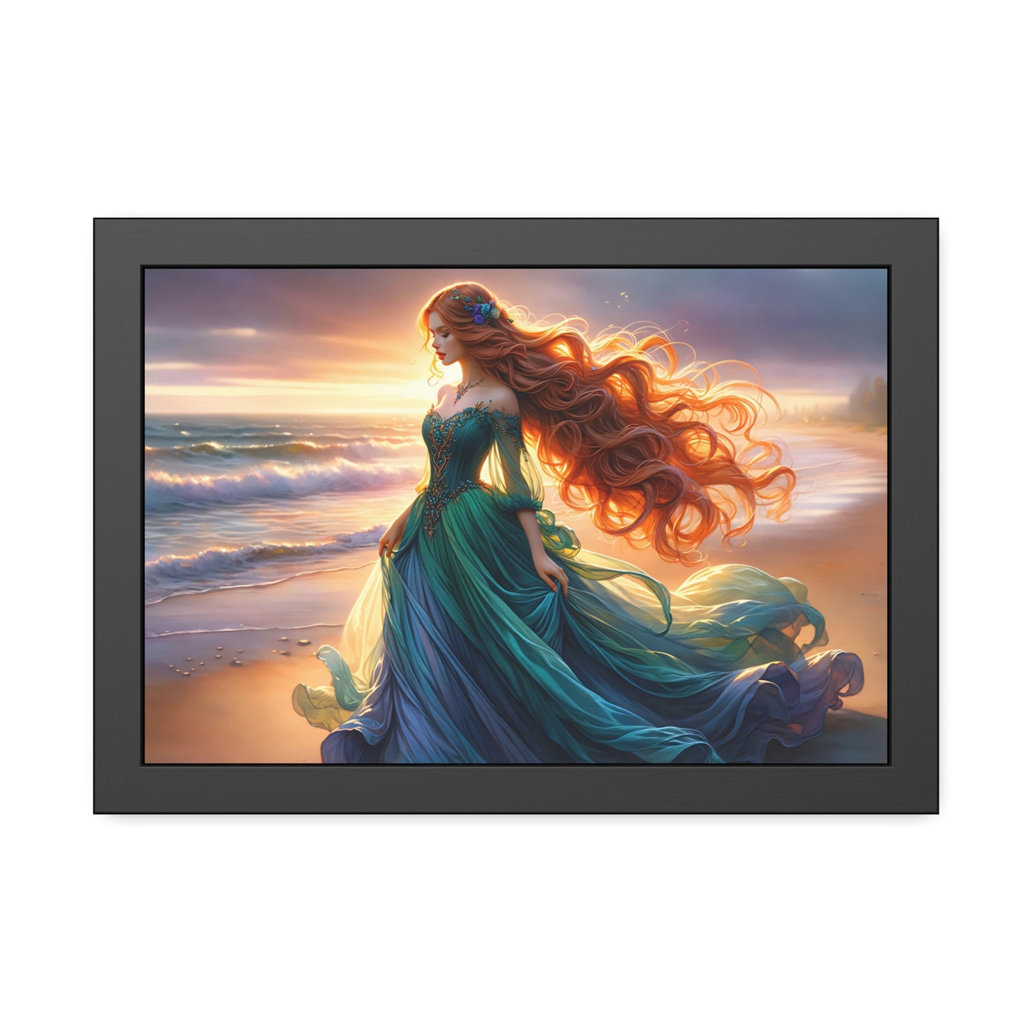 Once Upon A Fantasy - On The Shore Framed Posters