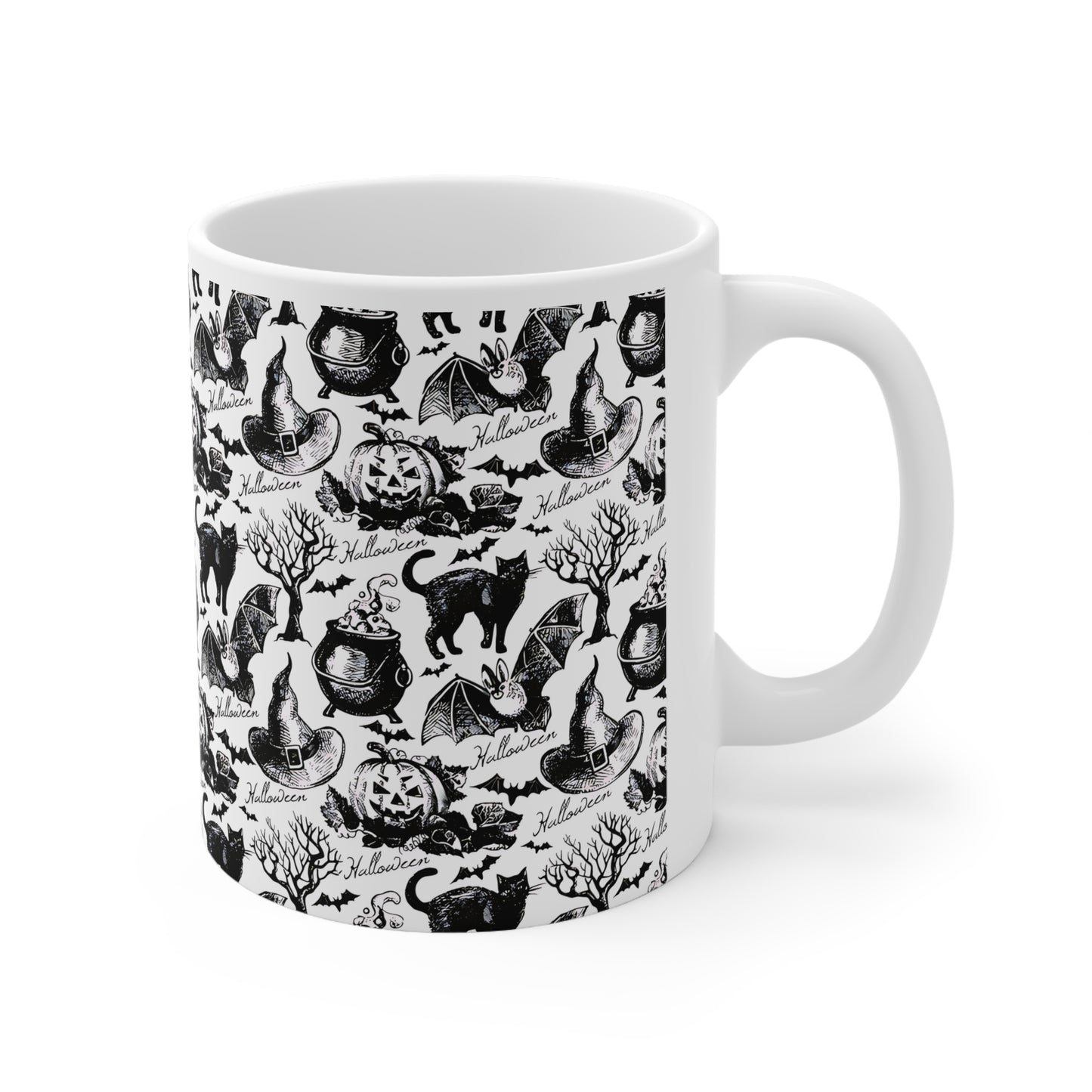 Copy of Spooky Halloween #7 Ceramic Mug, 11oz