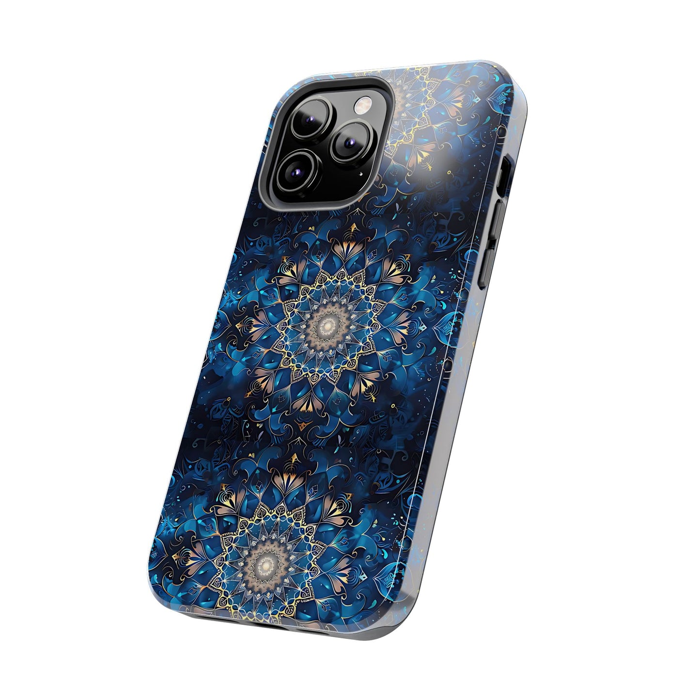 Navy Mandala Phone Case