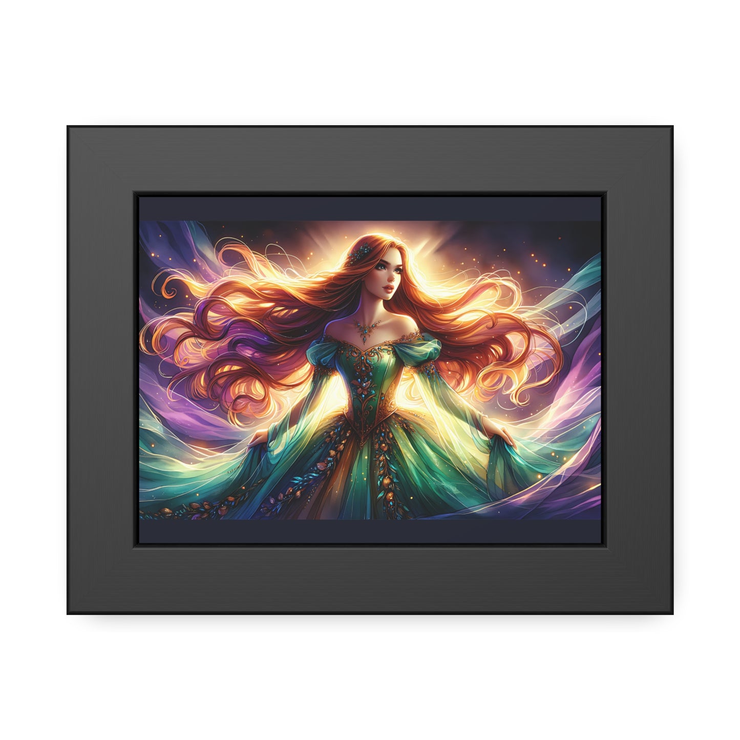 Once Upon A Fantasy - Ginger Goddess Framed Posters