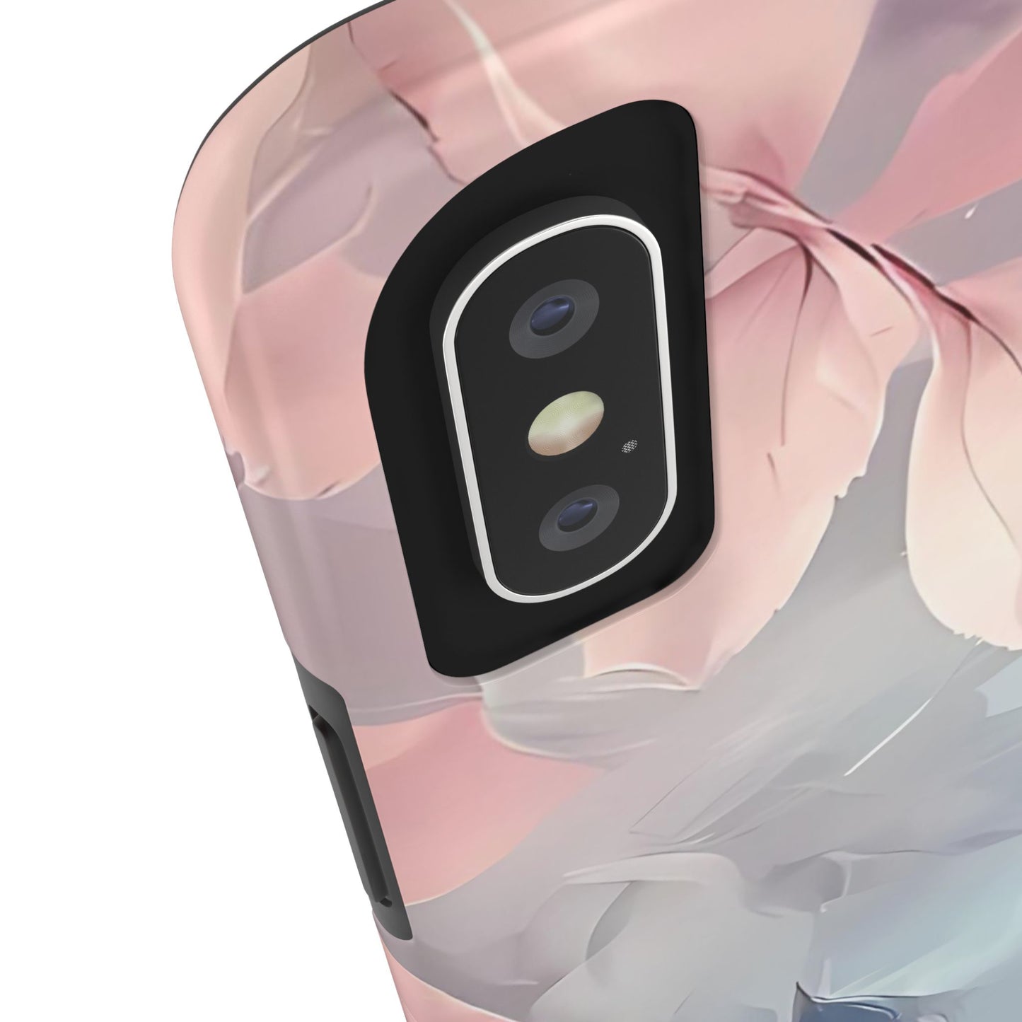 Pink Leaf Phone Case