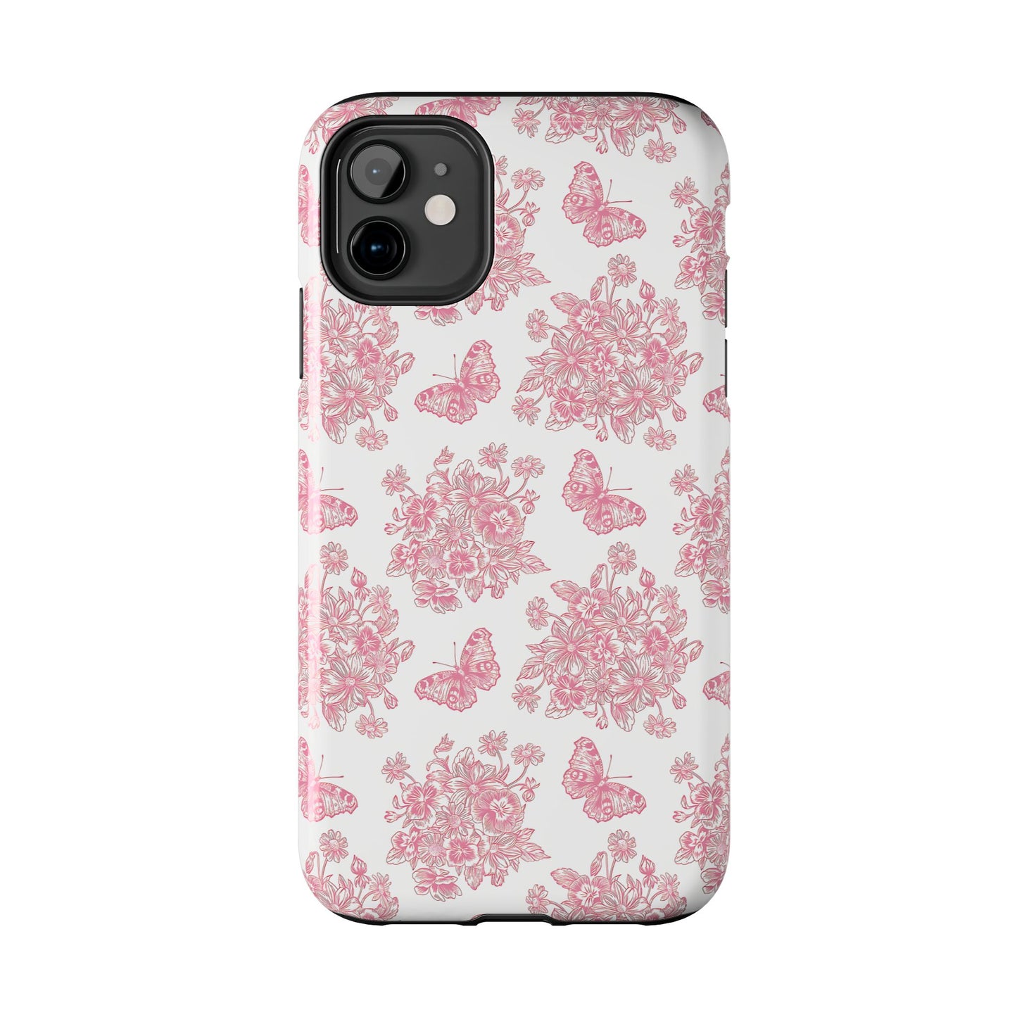 Antique Pink Butterfly Phone Case