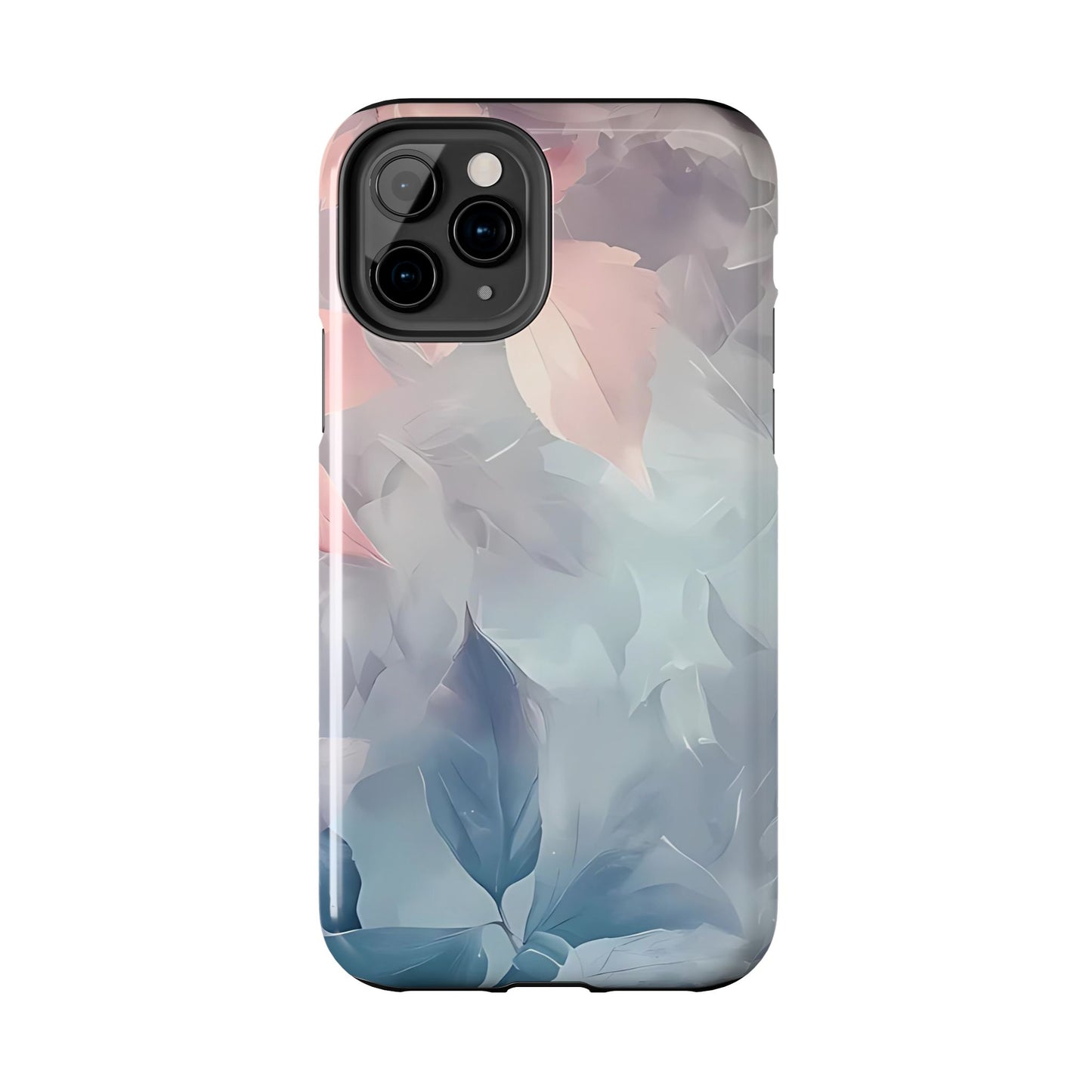 Pink Leaf Phone Case