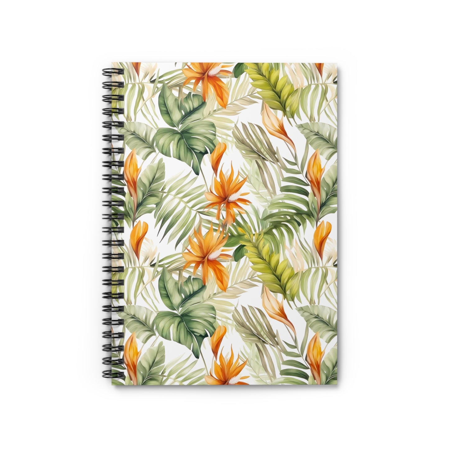 Tropical Adventure Spiral Notebook - Ruled Line