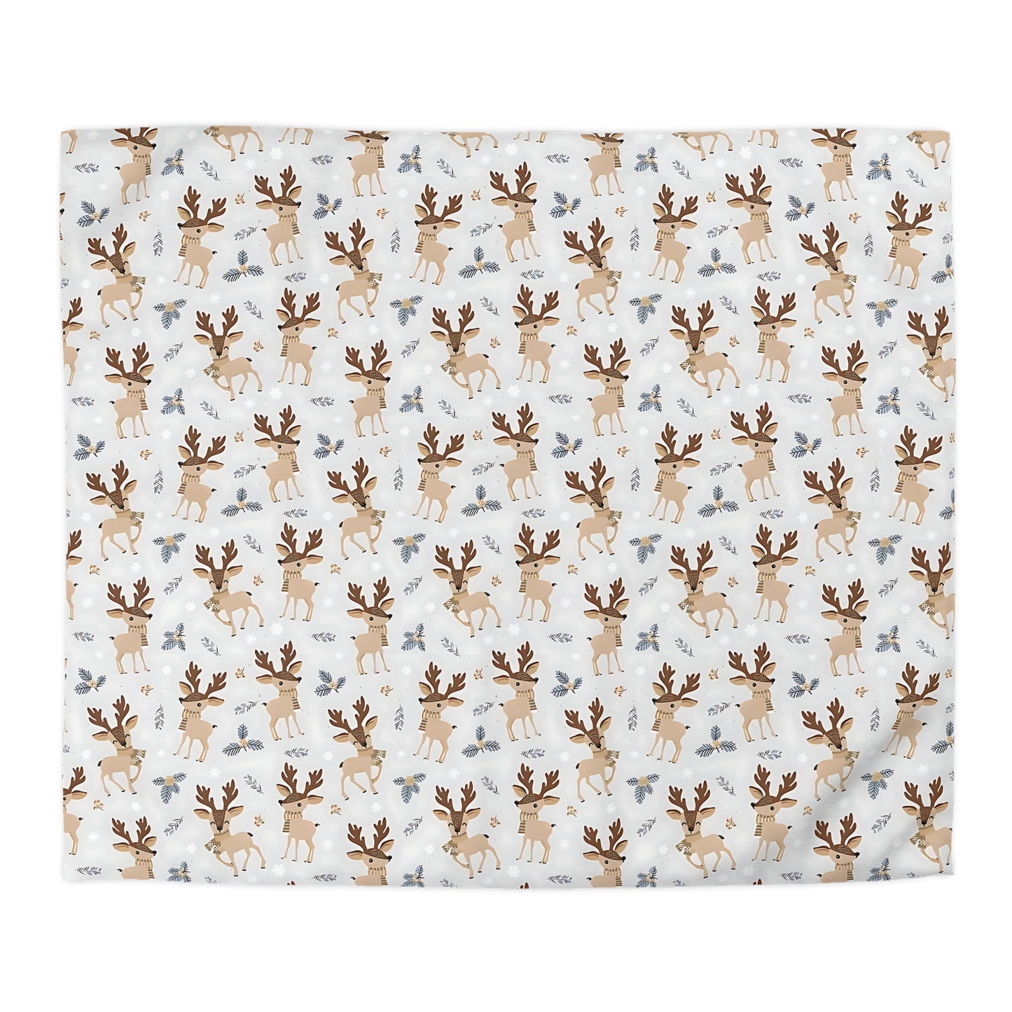 Reindeer #1 Print Duvet Cover