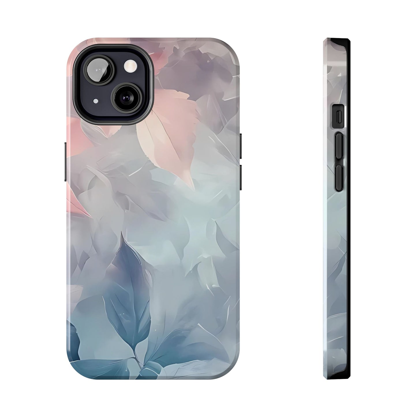 Pink Leaf Phone Case