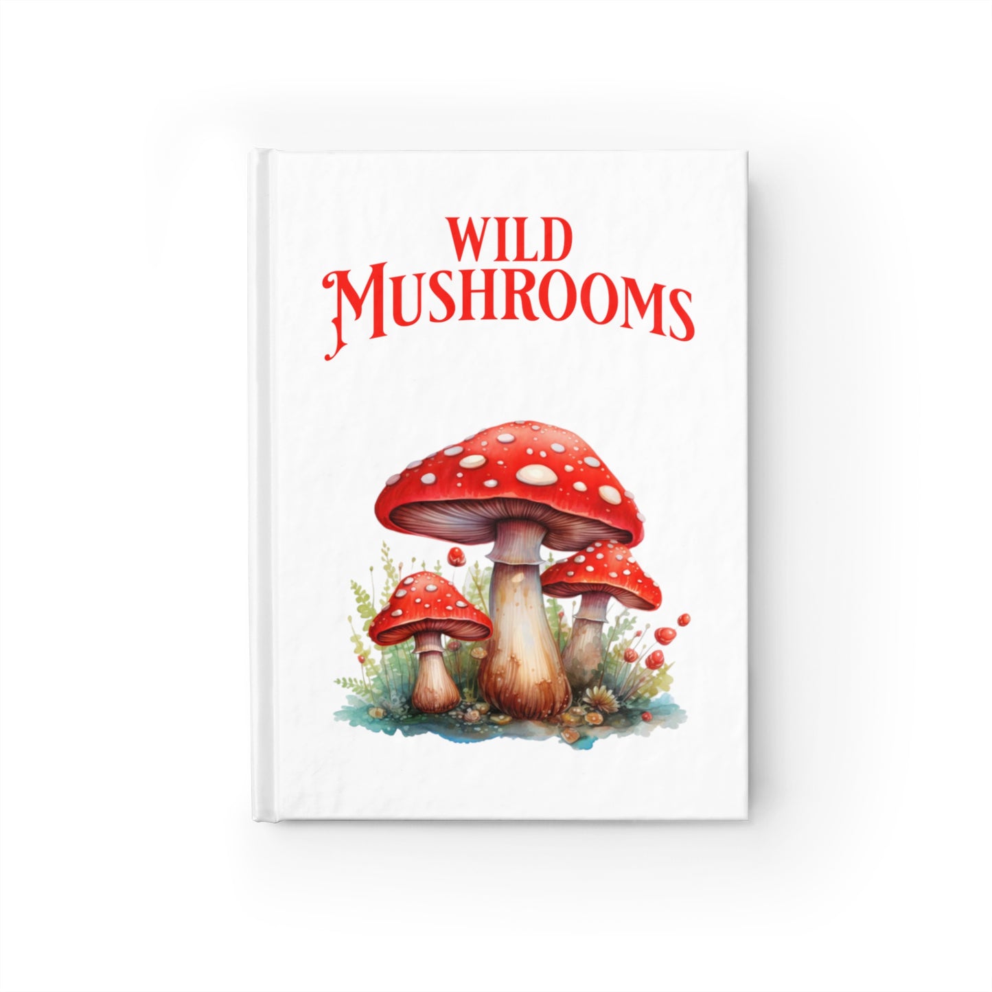 Wild Mushroom Journal - Ruled Line