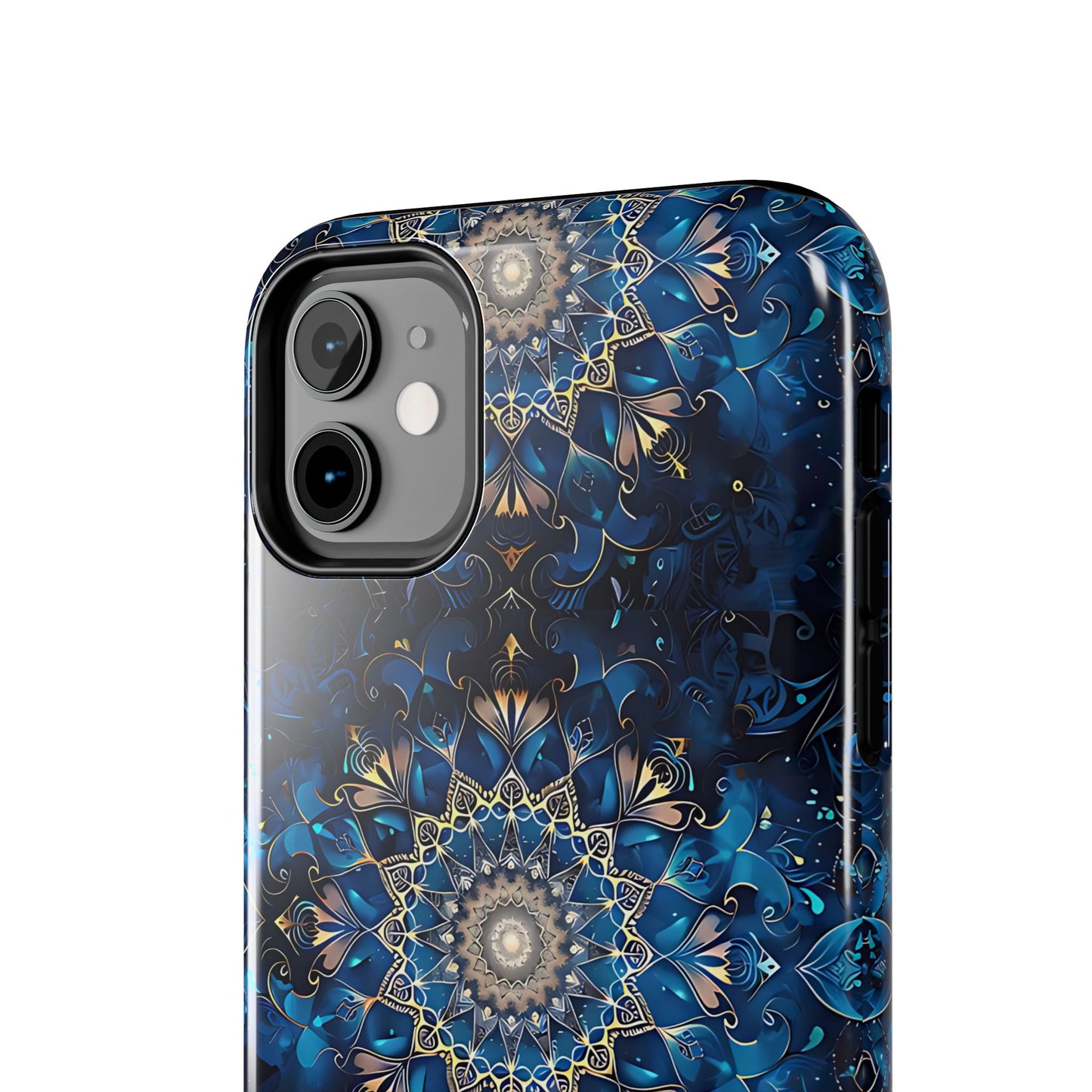 Navy Mandala Phone Case